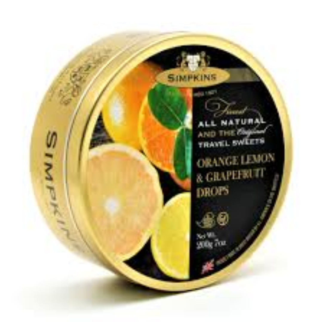 SIMPKINS ORANGE/LEMON/GRAPE 200G